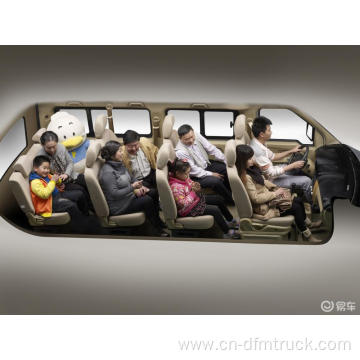 Dongfeng well-being mini van aut with 10seats